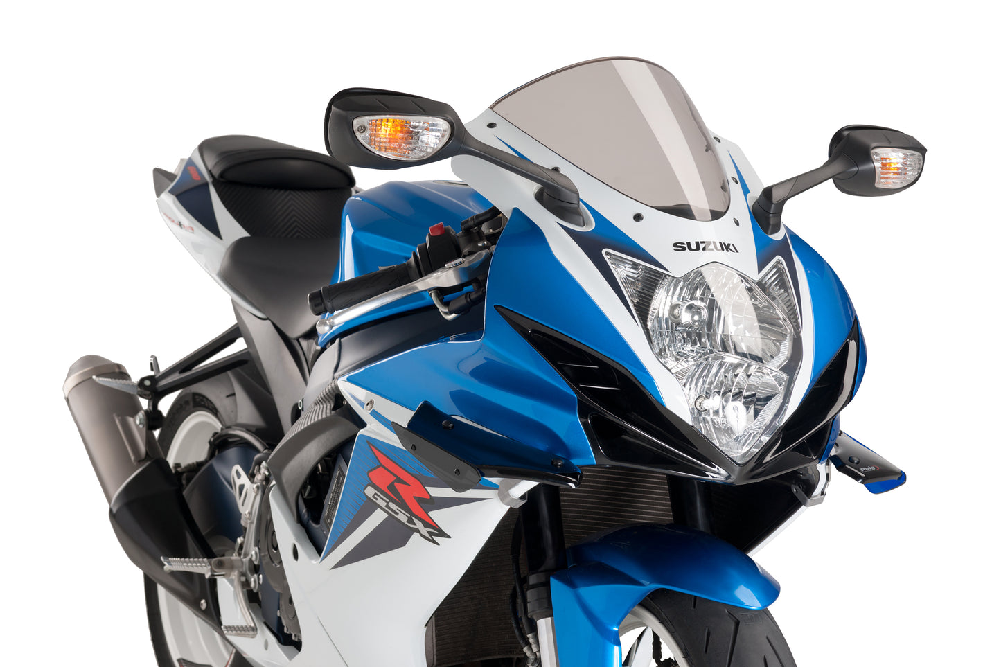 PUIG Sport Side Spoilers Black for Street Motorcycles (Part #3163N)