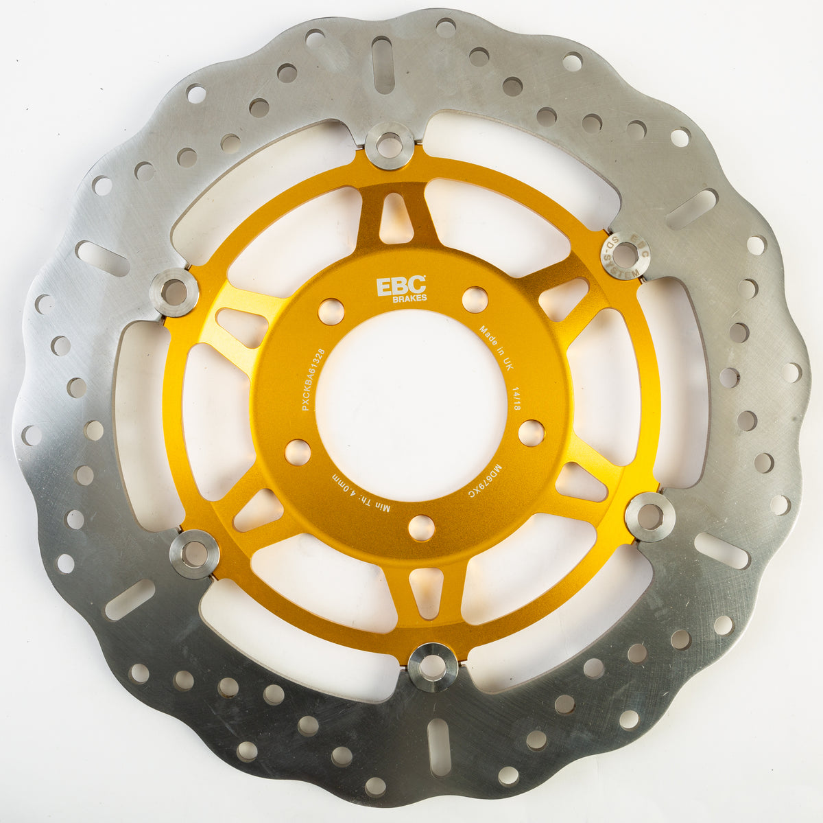 EBC MD679XC Contour Street Brake Rotor for Triumph Speed Triple R and Tiger 1050