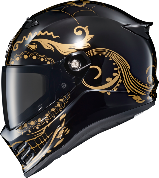 ScorpionEXO Covert FX Full Face Helmet in Black – X-Large, Gloss Finish