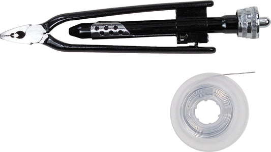 FIRE POWER 27-0180 Safety Wire Pliers with 25' Stainless Wire for Secure Grip and Safety Wiring