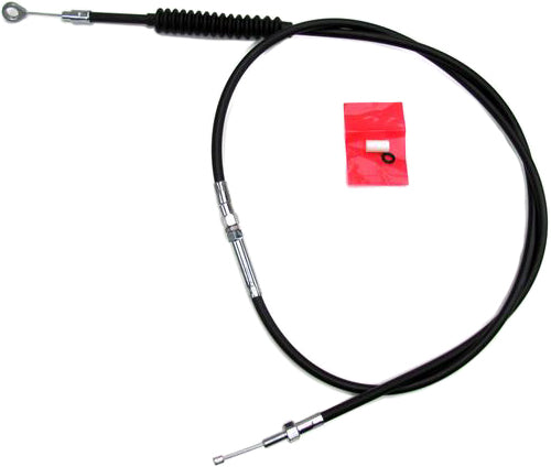 MOTION PRO Black Vinyl Clutch Longitudinally Wound Control Cable Part 06-0222 for Harley Davidson V-Twin Models