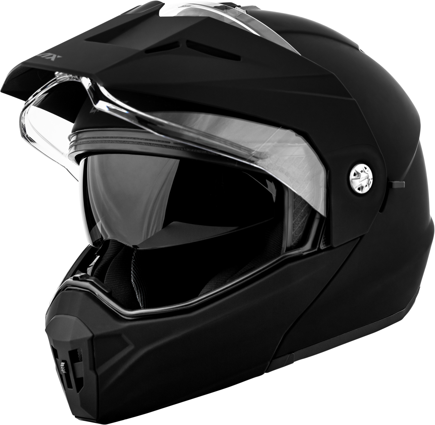 GMAX MD-74 Modular ADV Helmet in Matte Black – X-Large