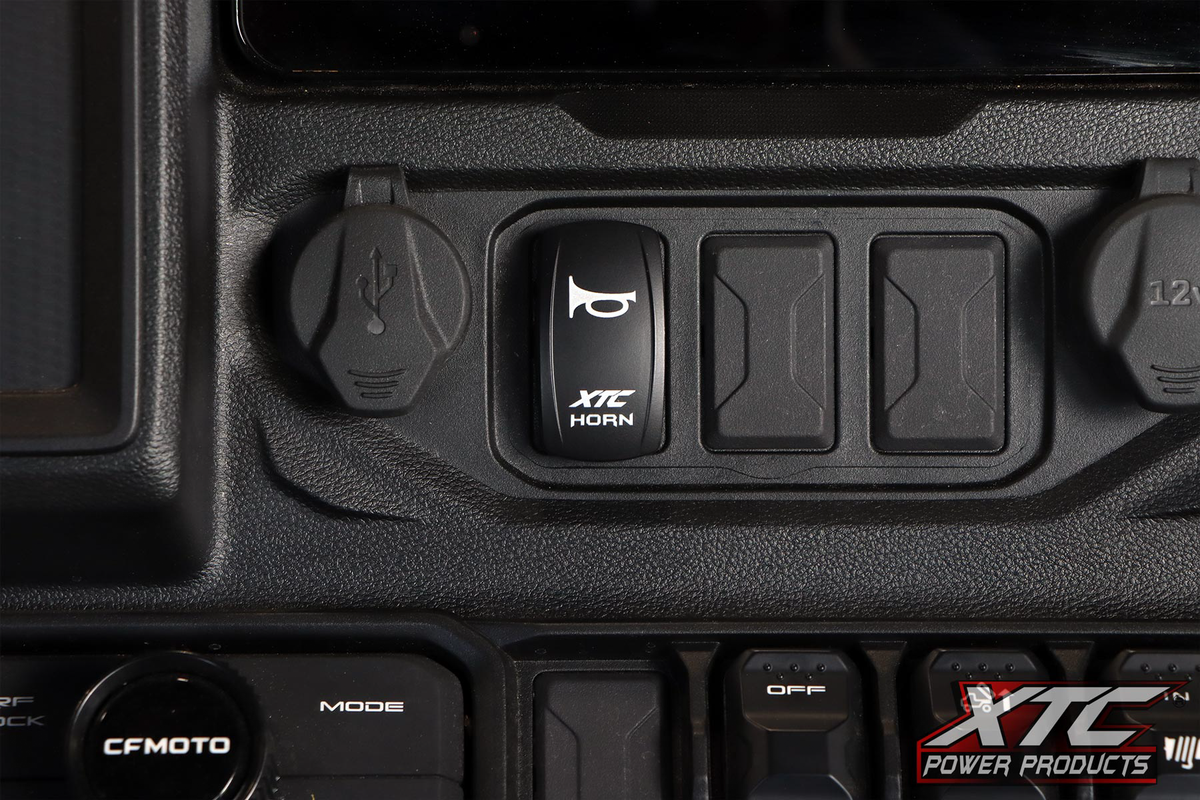 XTC Power Products Horn Kit for CF-MOTO UForce U10 Pro - Easy Plug-and-Play Installation