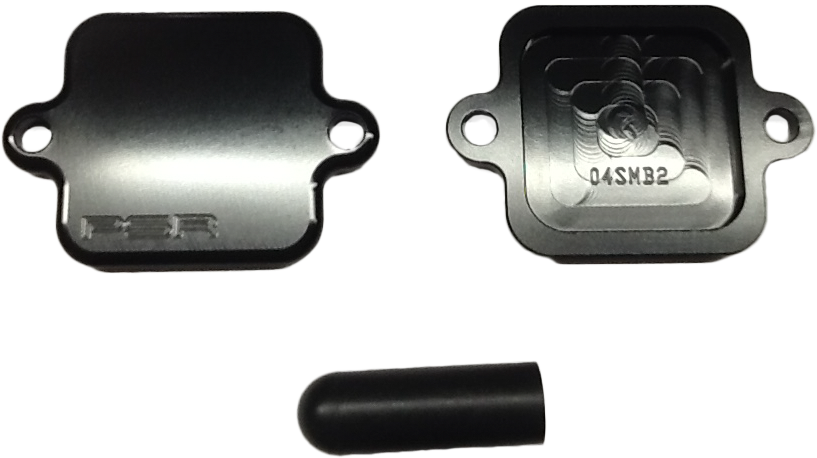 PSR Smog Block Off Plates for Kawasaki Z900 - Part Number 04-01351-22