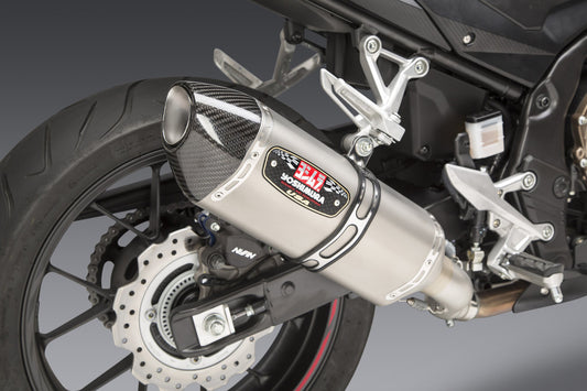 YOSHIMURA R-77 Slip-On Exhaust for Honda CBR500R - Street Performance Muffler