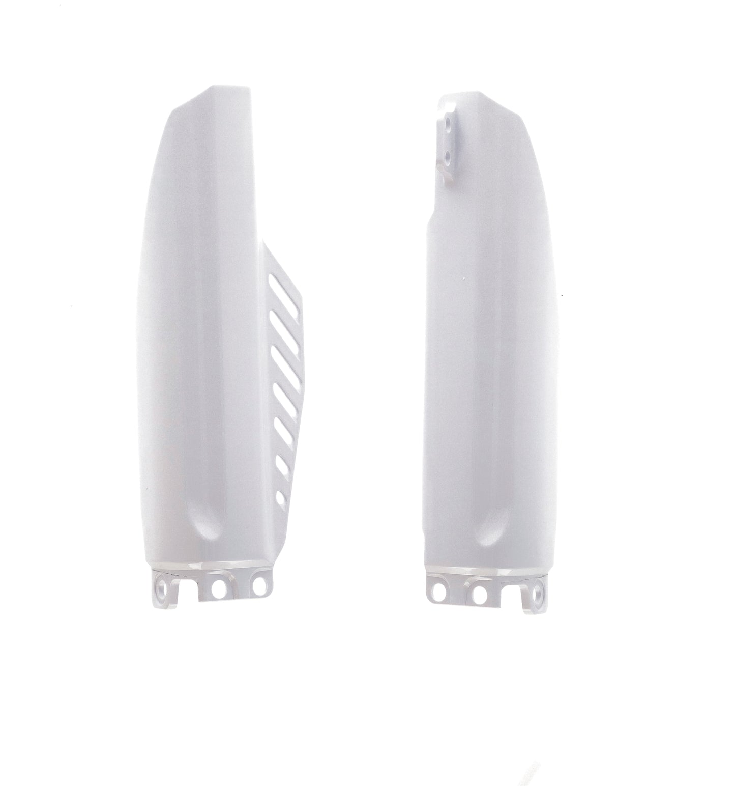 ACERBIS Lower Fork Cover Set Hon White for Honda CRF150R and CR85R