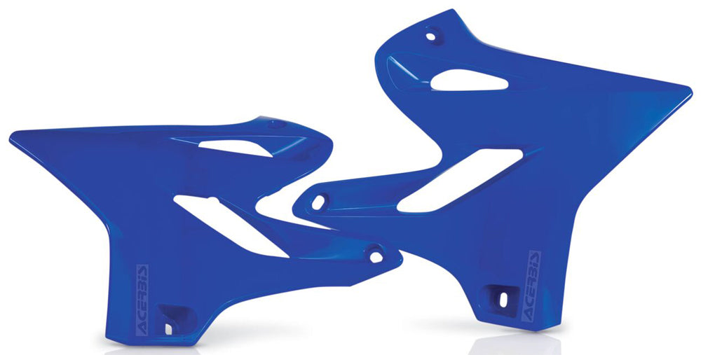 Acerbis Radiator Shrouds for Yamaha YZ125 and YZ250 – Blue/Black Front Body Replacement