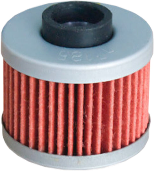 HIFLOFILTRO HF185 Oil Filter for Motorcycles – OEM Replacement with Welded Nut and Safety Wire Provision