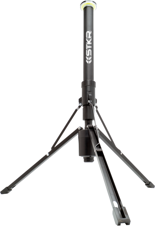 STKR Fli Over Lander Telescoping LED Work Light with Wireless Remote and USB Charging