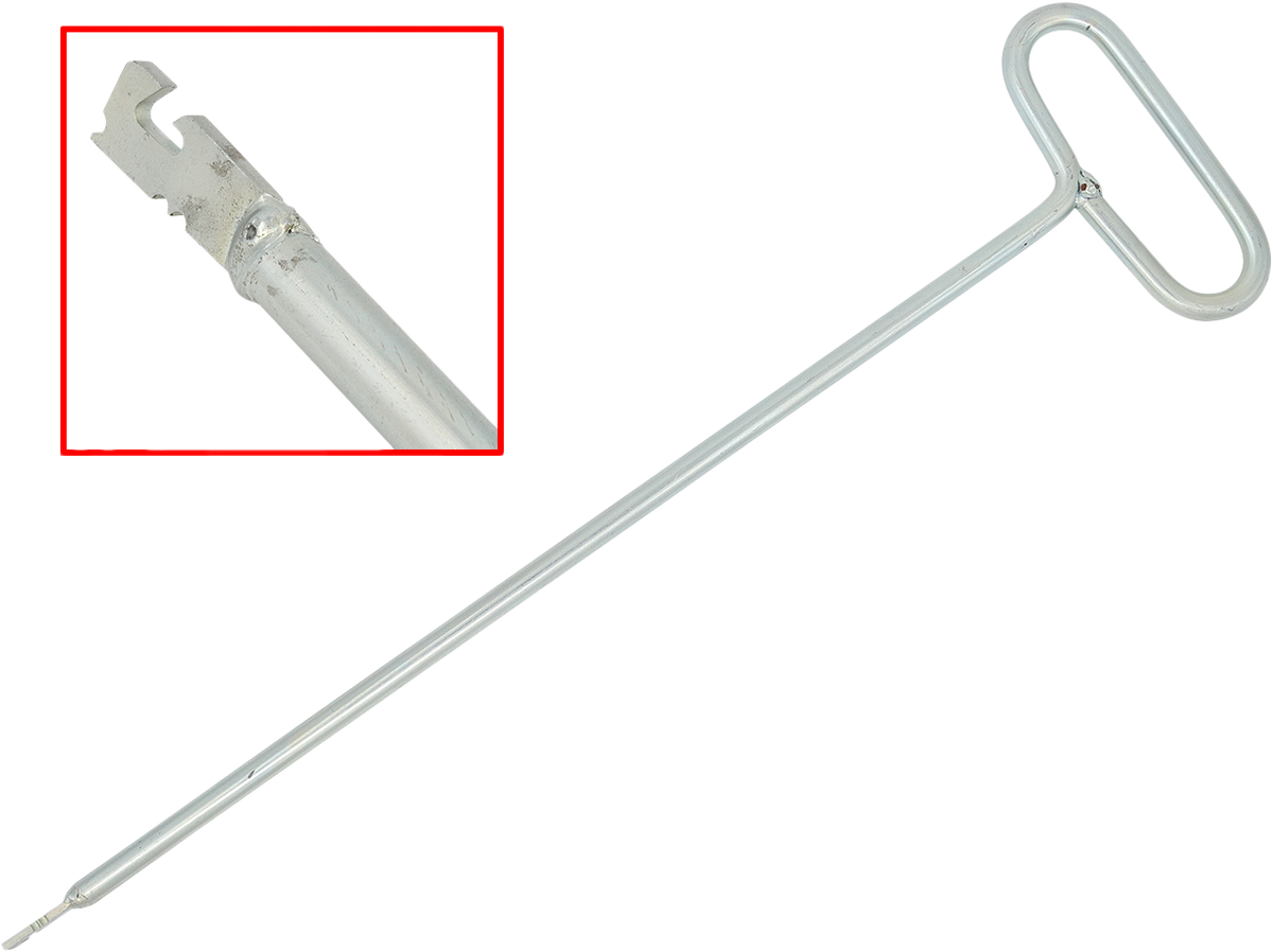 SP1 Spring Tool 17 Inch with Coated Handle and Nickel Chrome Plated Hook