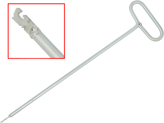 SP1 Spring Tool 17 Inch with Coated Handle and Nickel Chrome Plated Hook