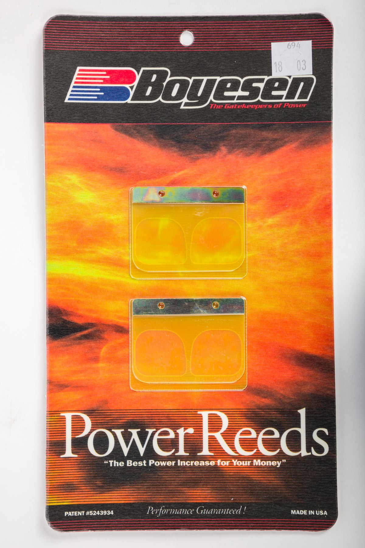 Boyesen 694 Motorcycle Reeds for 2000 Yamaha YZ125 - Offroad Intake/Carburetor System