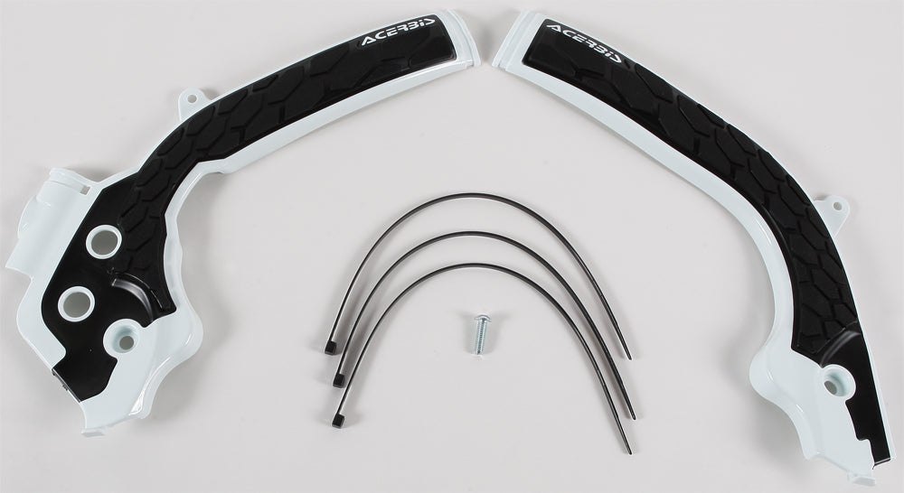 ACERBIS X Grip Frame Guard White/Black for Offroad Motorcycles