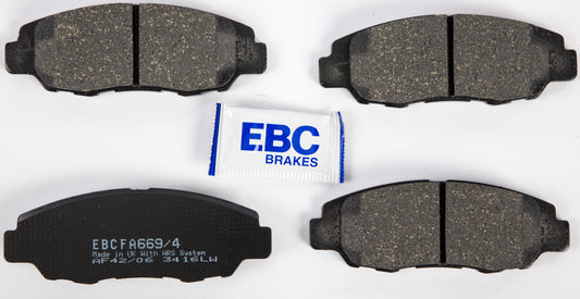 EBC Fa669/4 Organic Brake Pads for Polaris Slingshot – Street Performance