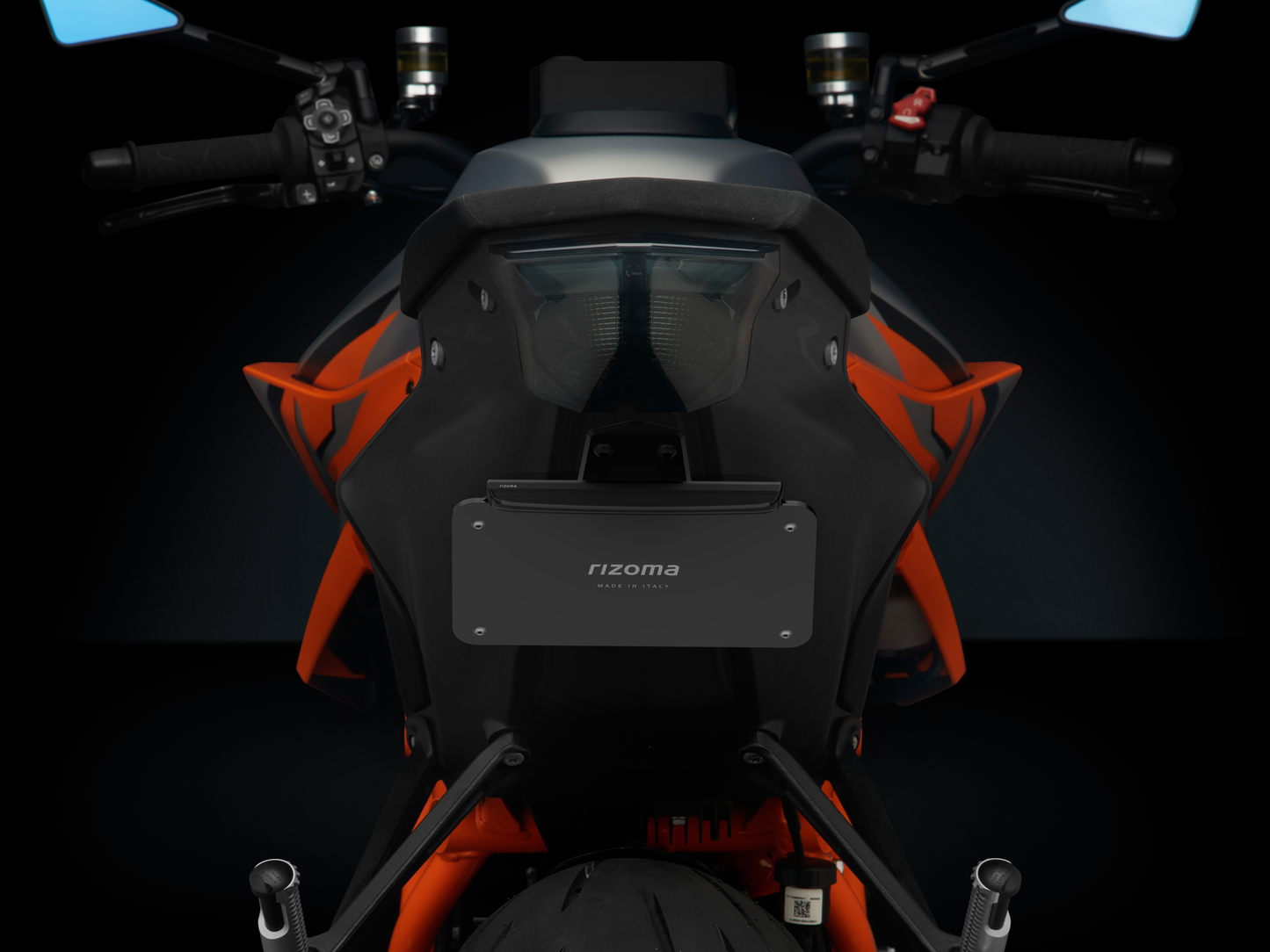 RIZOMA Flat Out Fender Eliminator for KTM - Sleek, Fully Integrated Lighting System