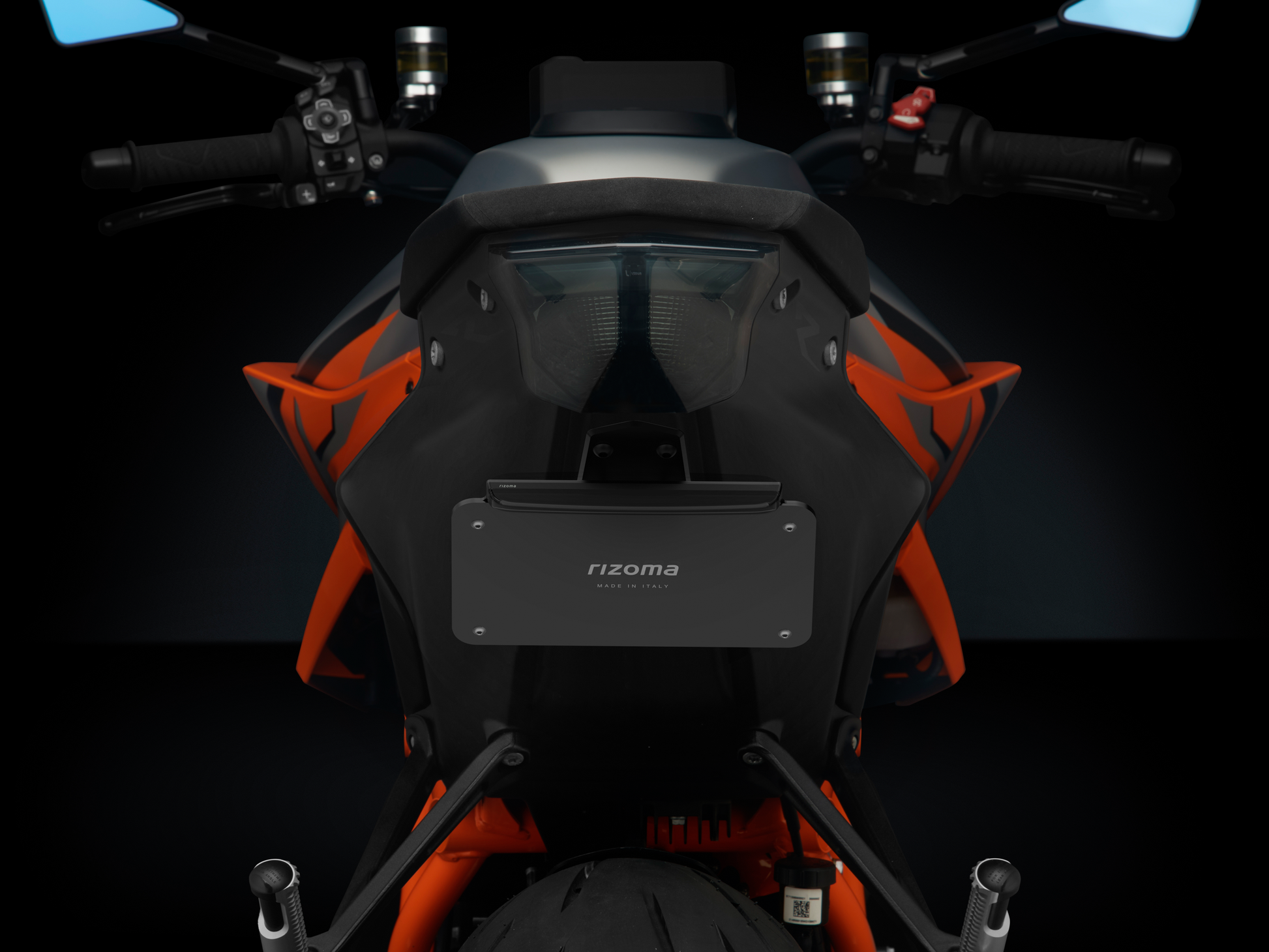 RIZOMA Flat Out Fender Eliminator for KTM - Sleek, Fully Integrated Lighting System