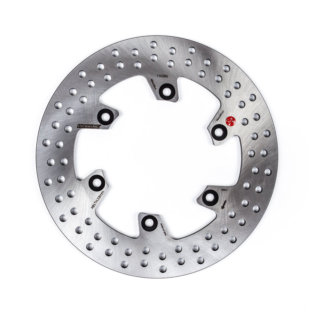 BRAKING Part YA08RI Rear Brake Rotor for Yamaha FZS600 Fazer and YZF-R1