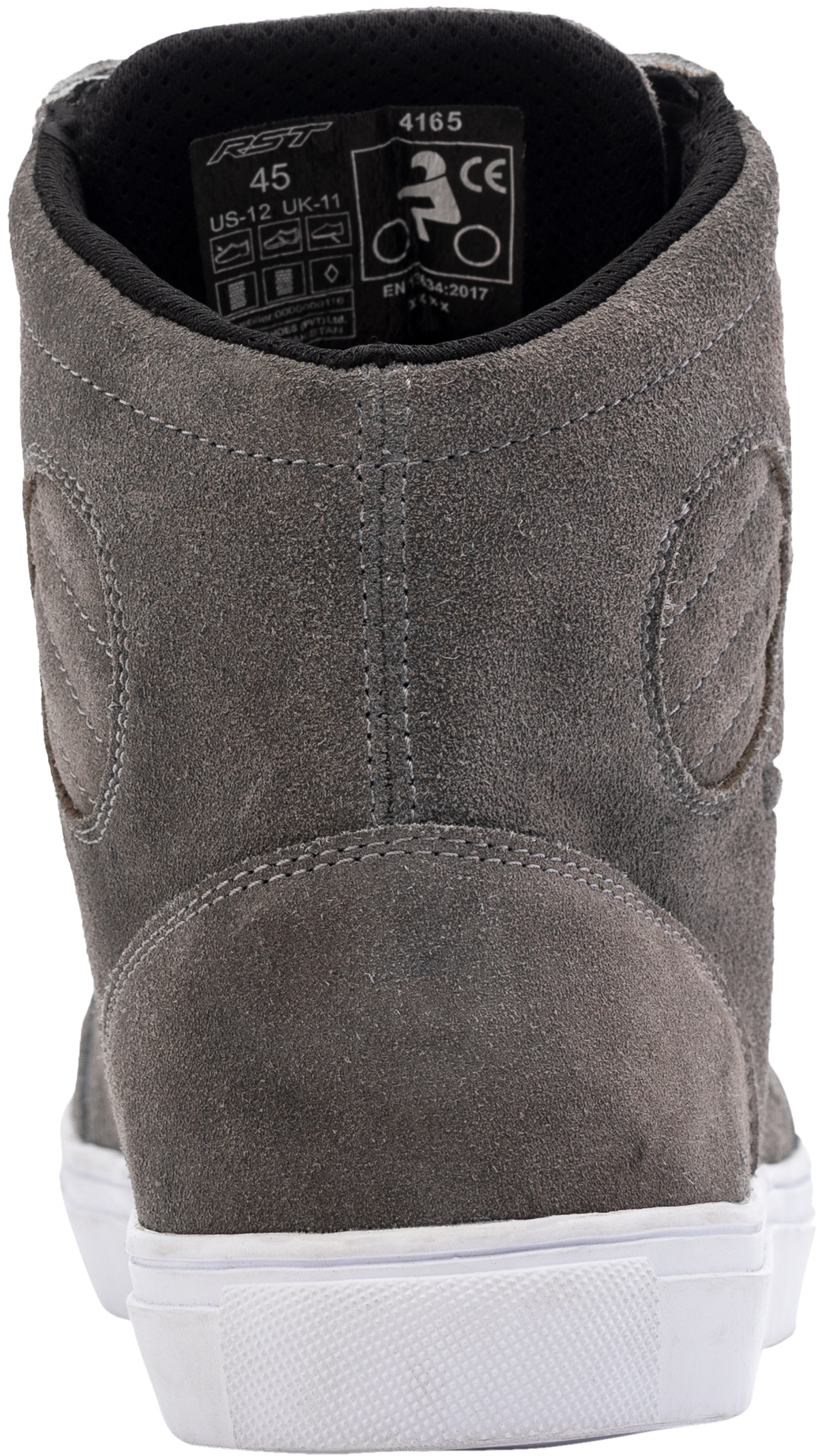 RST Hitop Moto Sneaker CE Boot in Grey Suede – Versatile Motorcycle Footwear for Street & Urban Use
