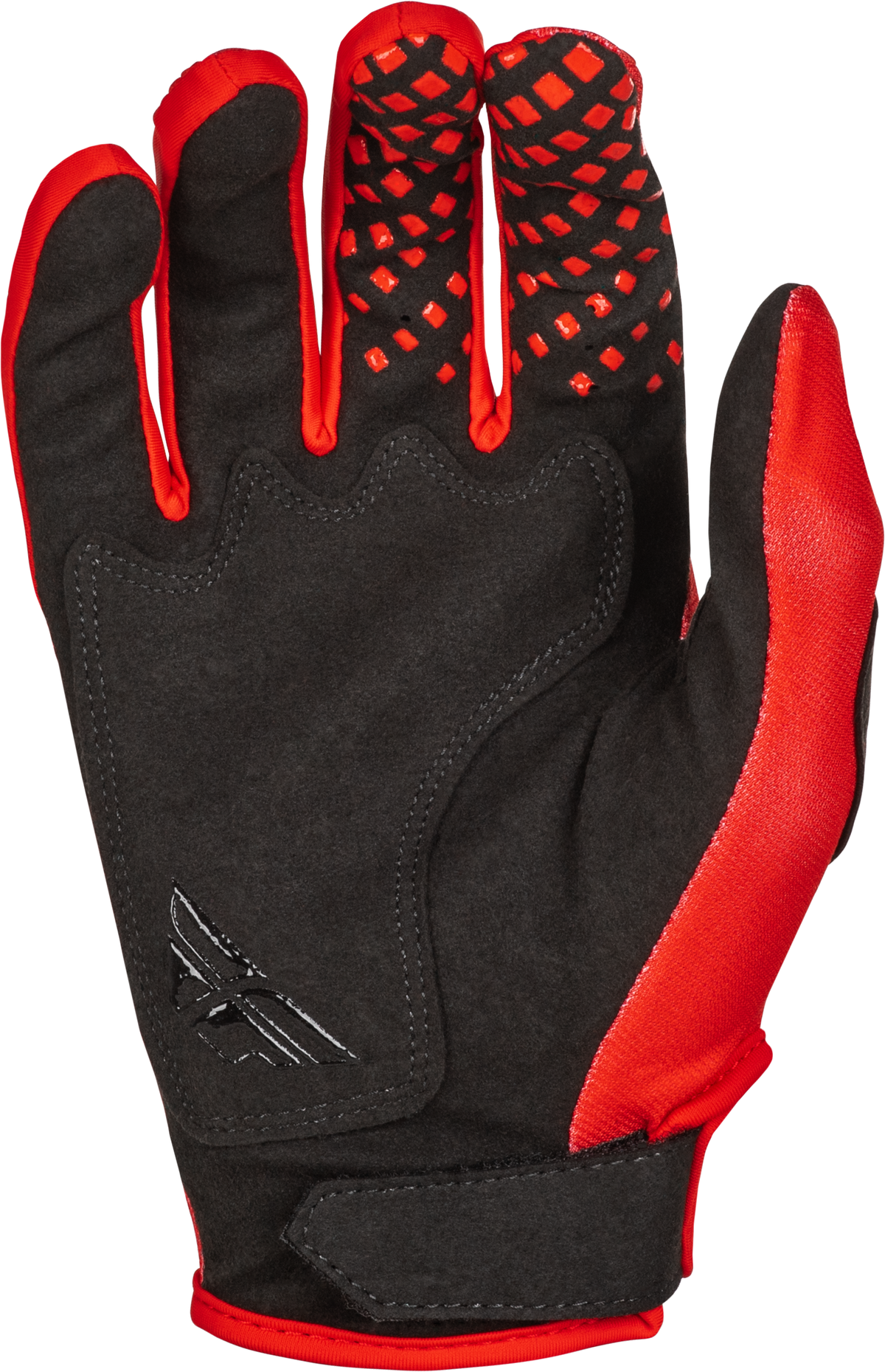 Fly Racing Kinetic Center MX Gloves Red/Black 3X-Large