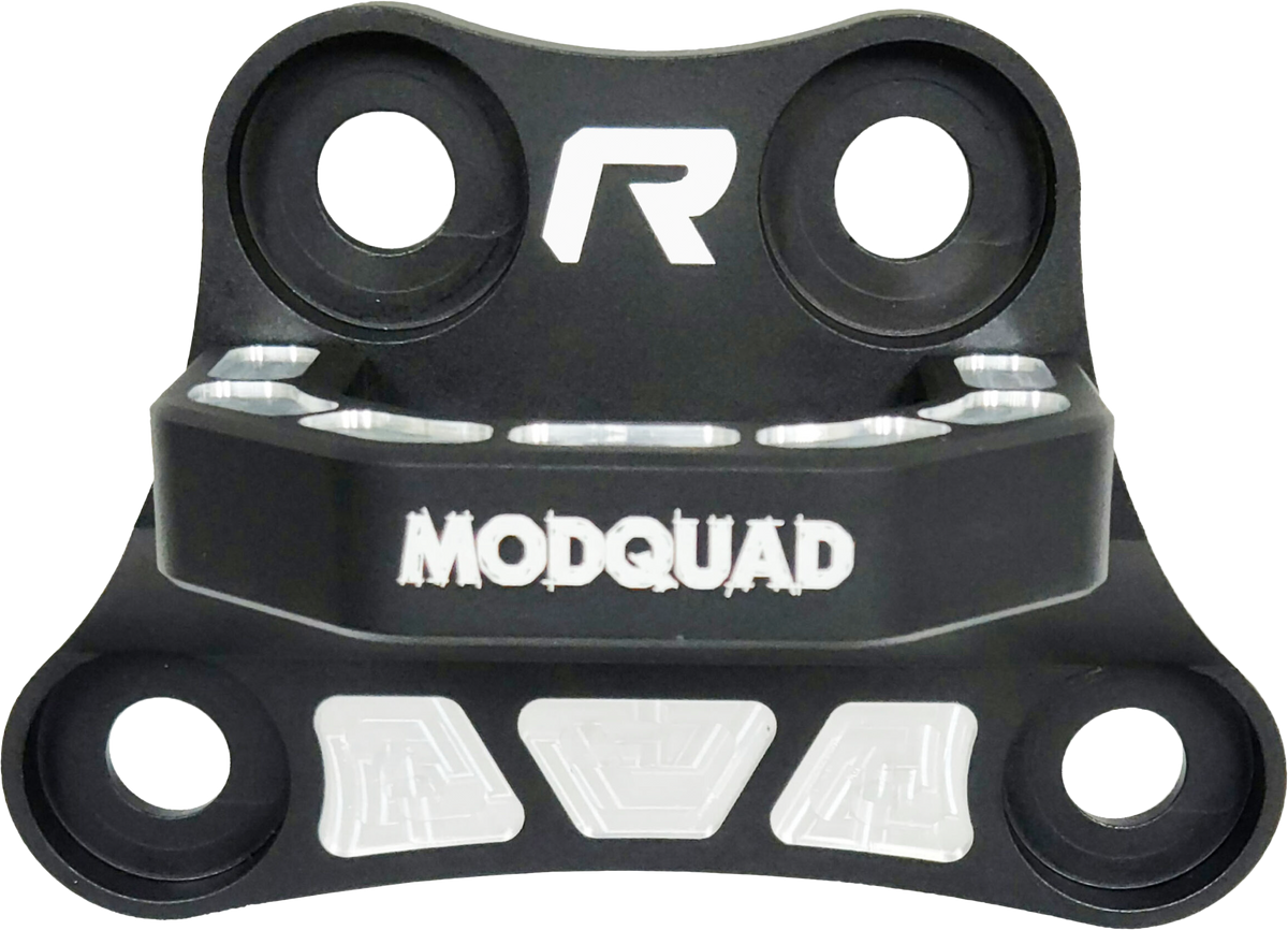 MODQUAD CA-RDH-R-BLK Rear Diff Plate with Hook for ATV/UTV Suspension