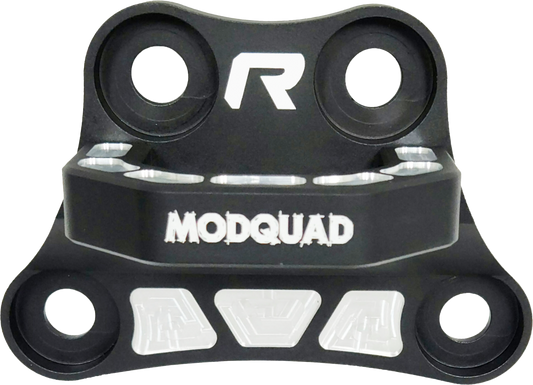 MODQUAD CA-RDH-R-BLK Rear Diff Plate with Hook for ATV/UTV Suspension