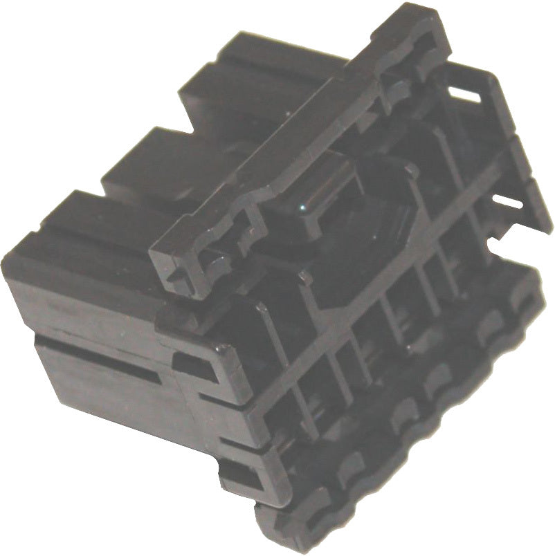 NAMZ Custom Cycle AMP 10 Wire Plug Housing Multi-Lock Connector (Part #73160 96bk)