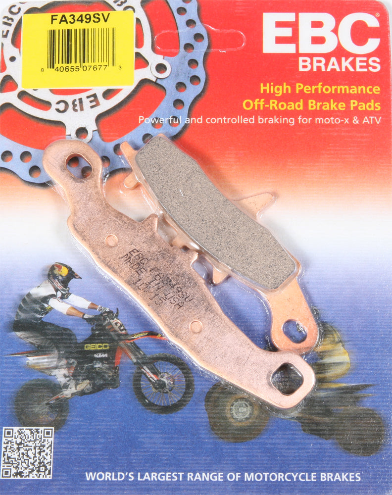 EBC FA349SV Severe Duty Brake Pads for Kawasaki ATV/UTV Models