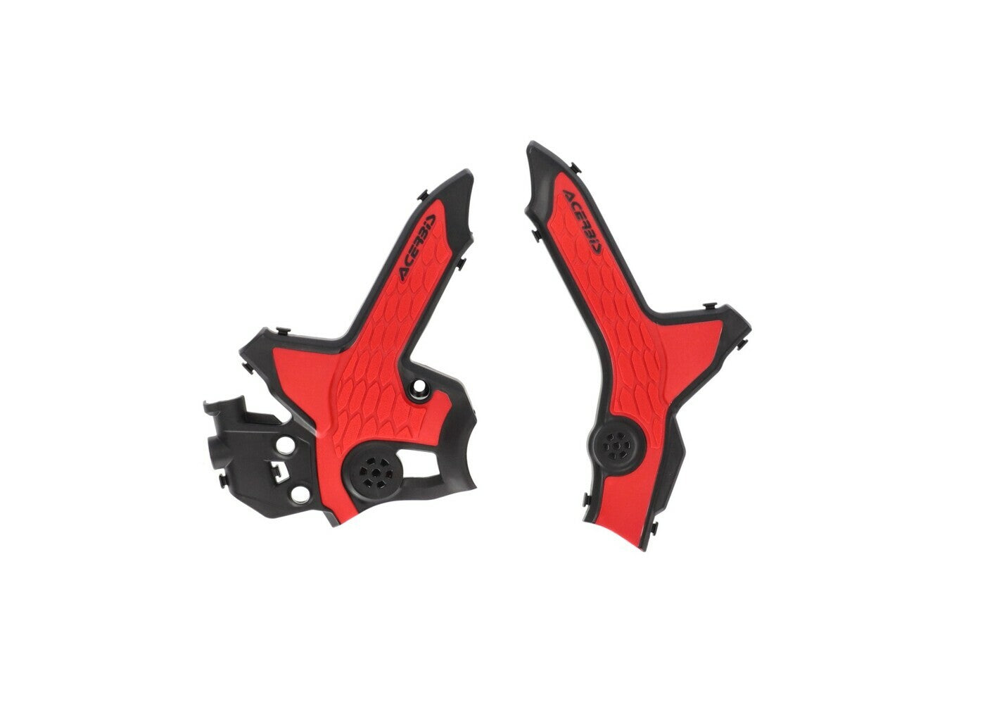 ACERBIS X Grip Frame Guard for Honda CRF300L Series Black/Red