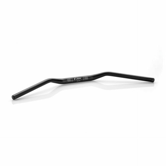 Rizoma Tapered Black Handlebars for Street Bikes – 22-29mm Diameter, 30mm Rise, 29.5 Inches Wide