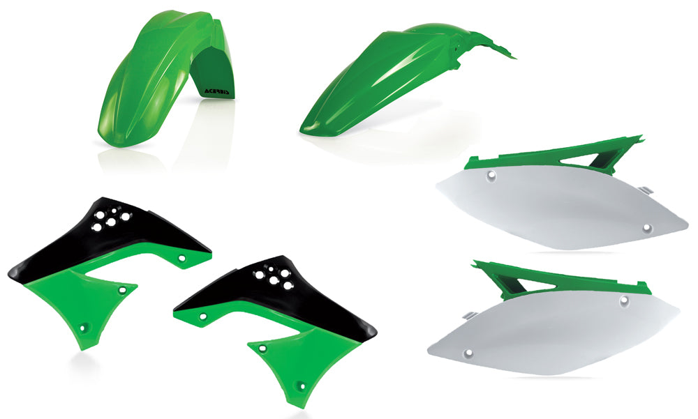 ACERBIS Plastic Body Kit for Kawasaki KX450F (2009-2011) - Green