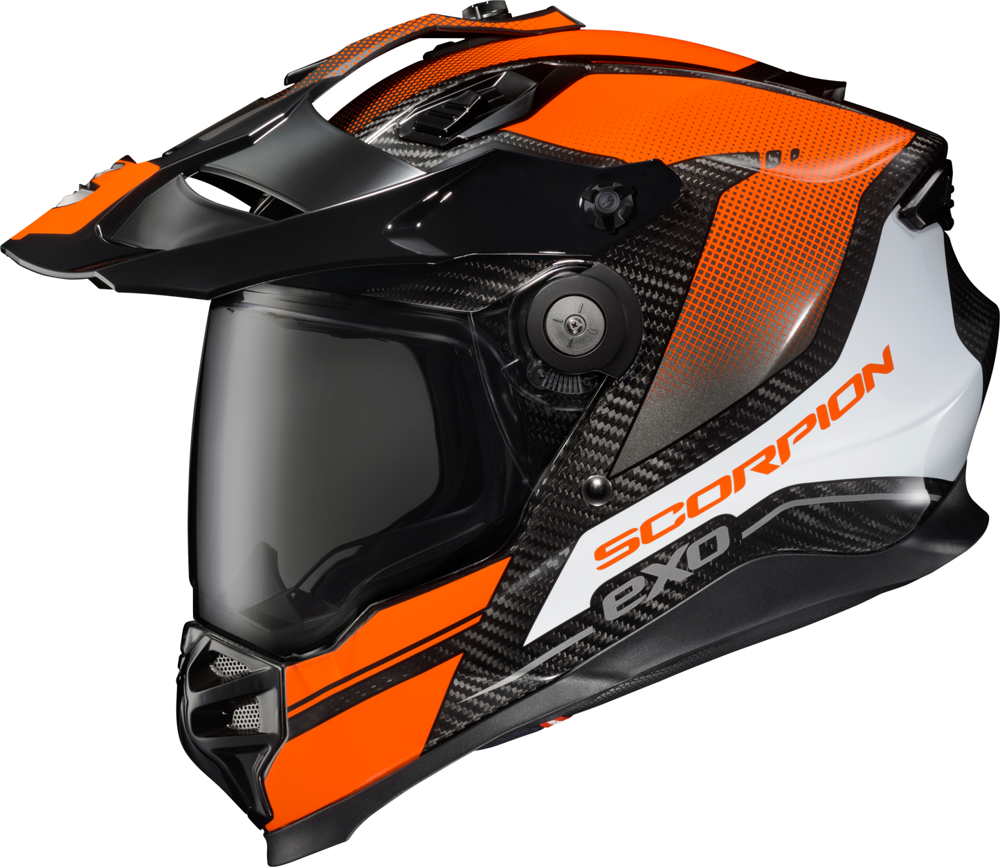 ScorpionEXO XT9000 Carbon Full Face Helmet Trailhead Orange 2X-Large