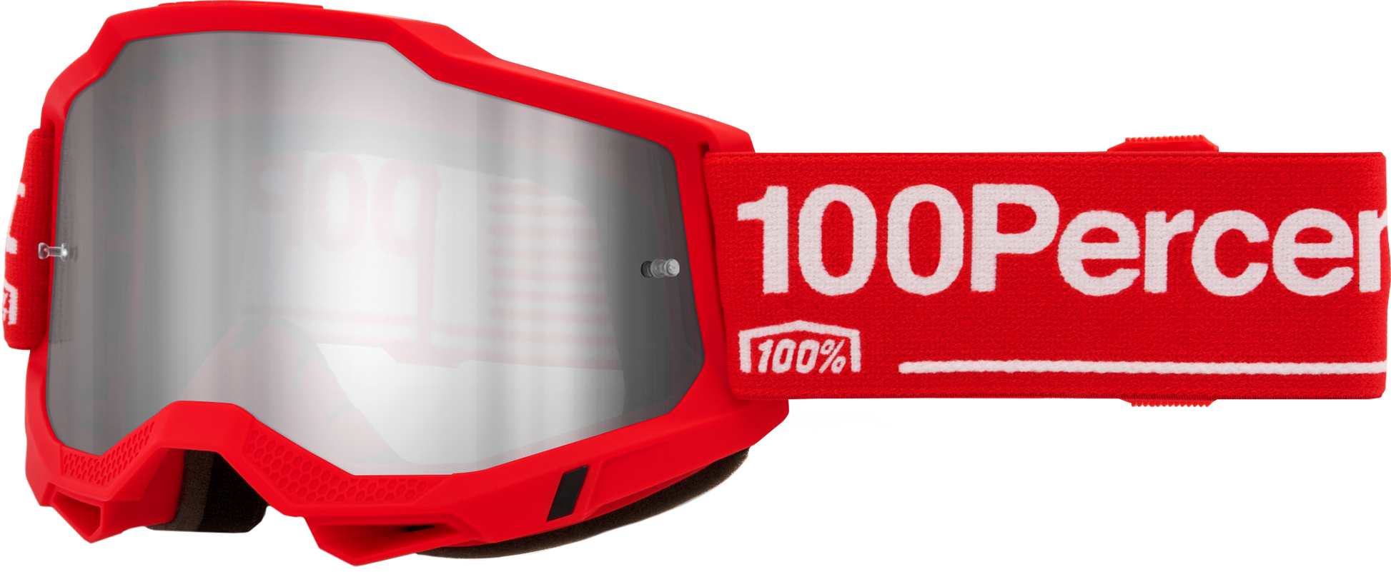 100-Percent Accuri 2 Goggle with Mirror Silver Lens for Offroad Performance