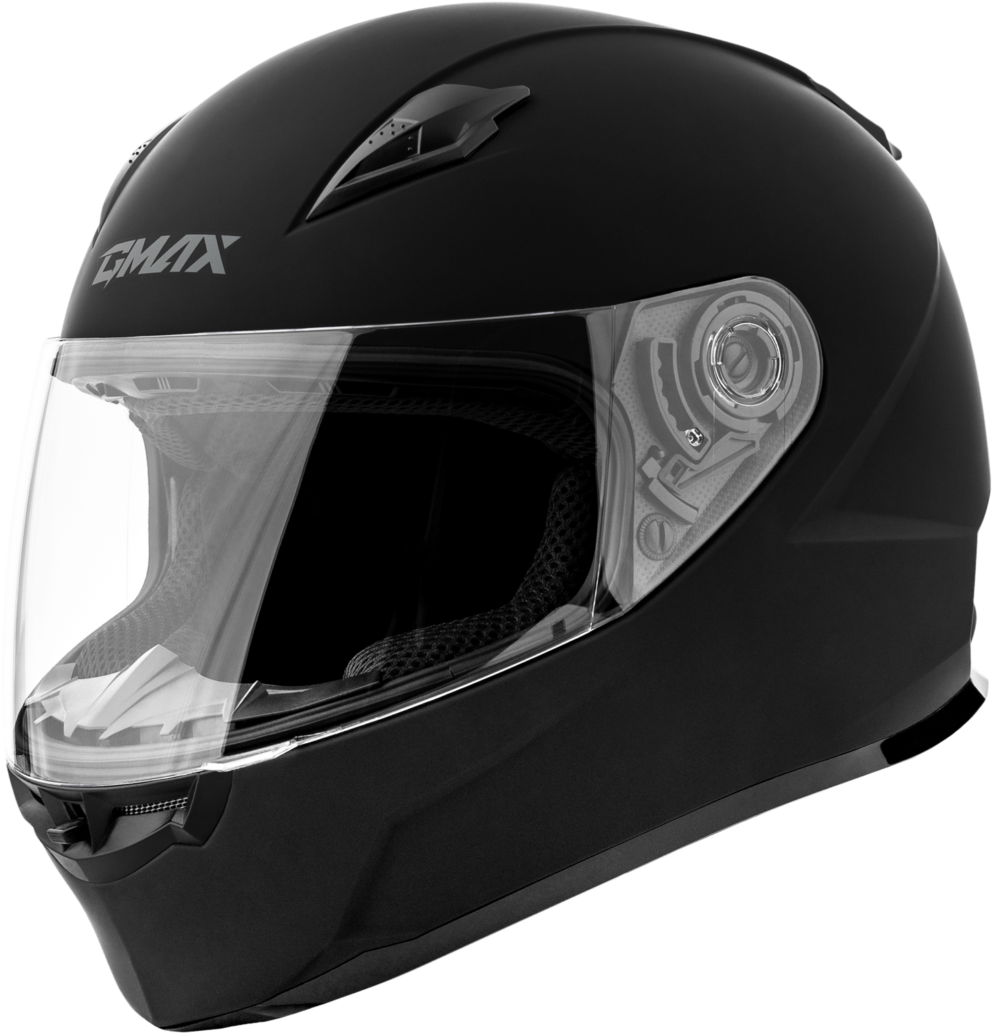 GMAX FF-49 X-Small Matte Black Full-Face Helmet with COOLMAX® Interior and UV400 Shield