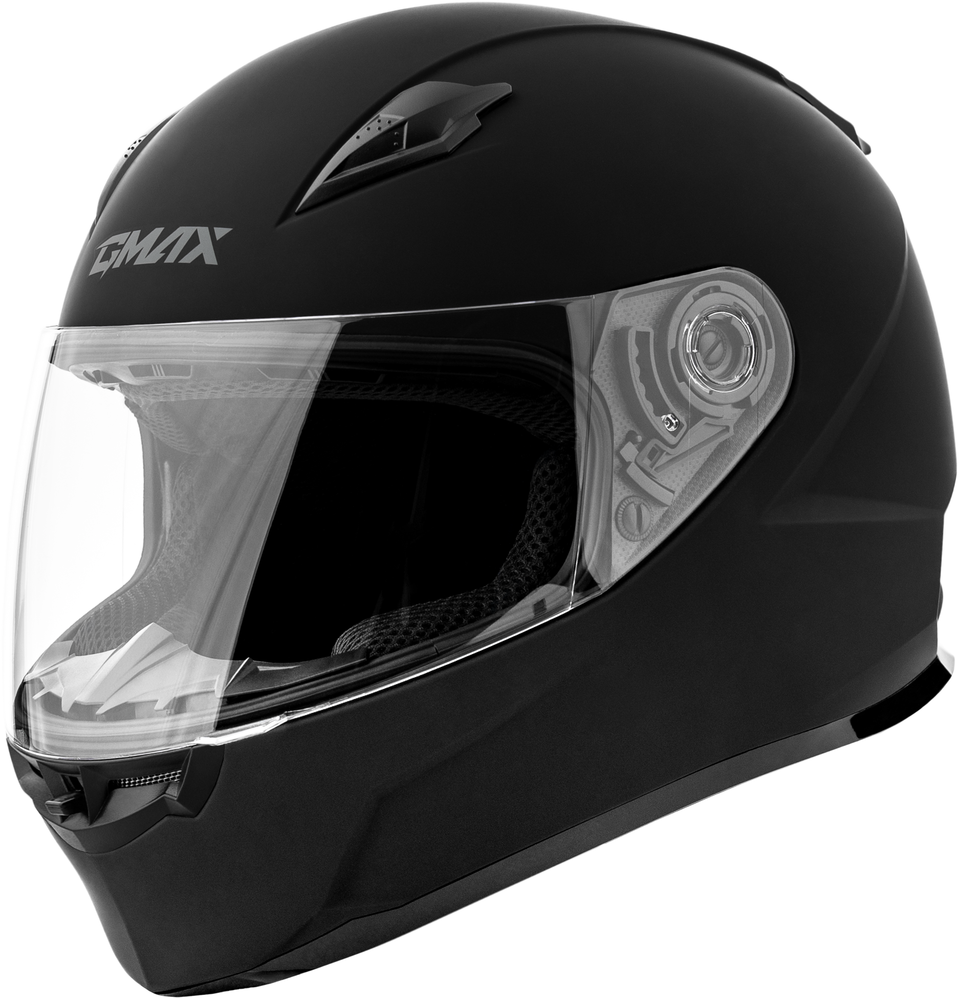 GMAX FF-49 Matte Black Full-Face Helmet for Adults, 3X-Large