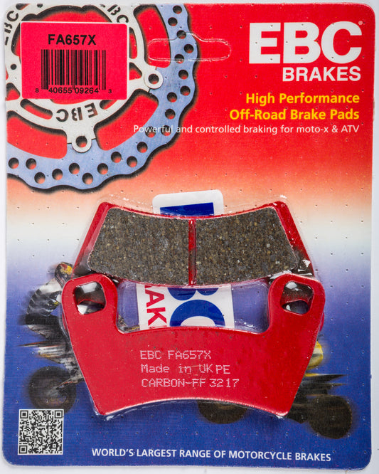 EBC Fa657X Carbon X Series Brake Pads for Polaris RZR 900 and S Models