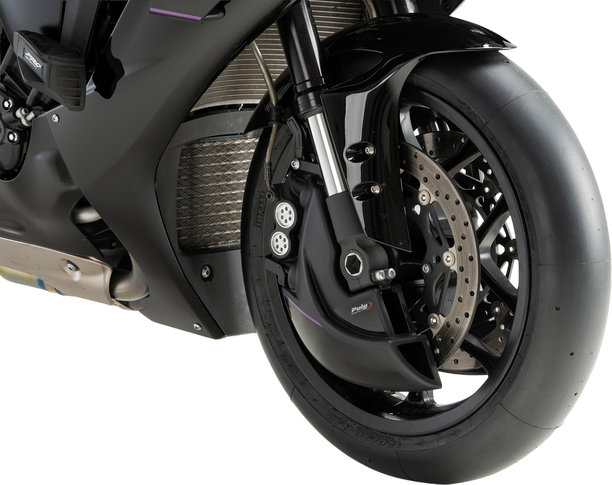 PUIG Brake Cooler Matte Black for Yamaha - Part 21453J