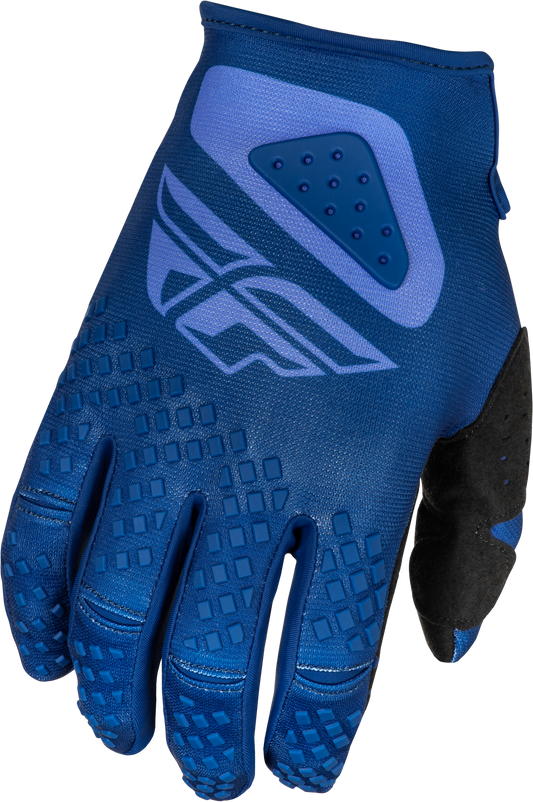Fly Racing Kinetic Sym Offroad MX Gloves 3X-Large in Ultramarine and Dark Blue