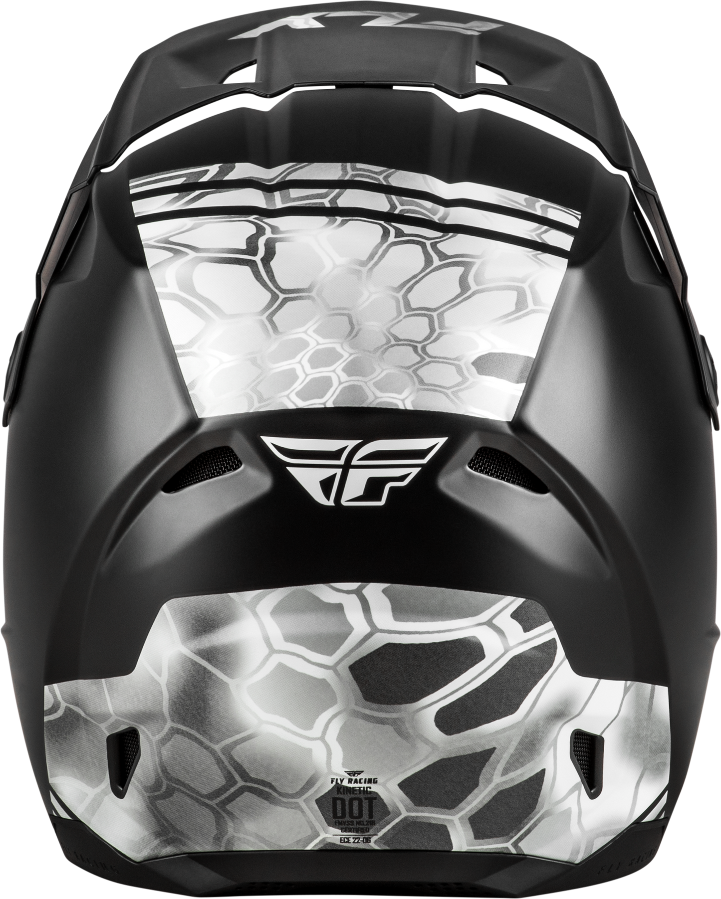 FLY Racing Kinetic Verdict Kryptek Off-Road Helmet – Medium, Black/Grey