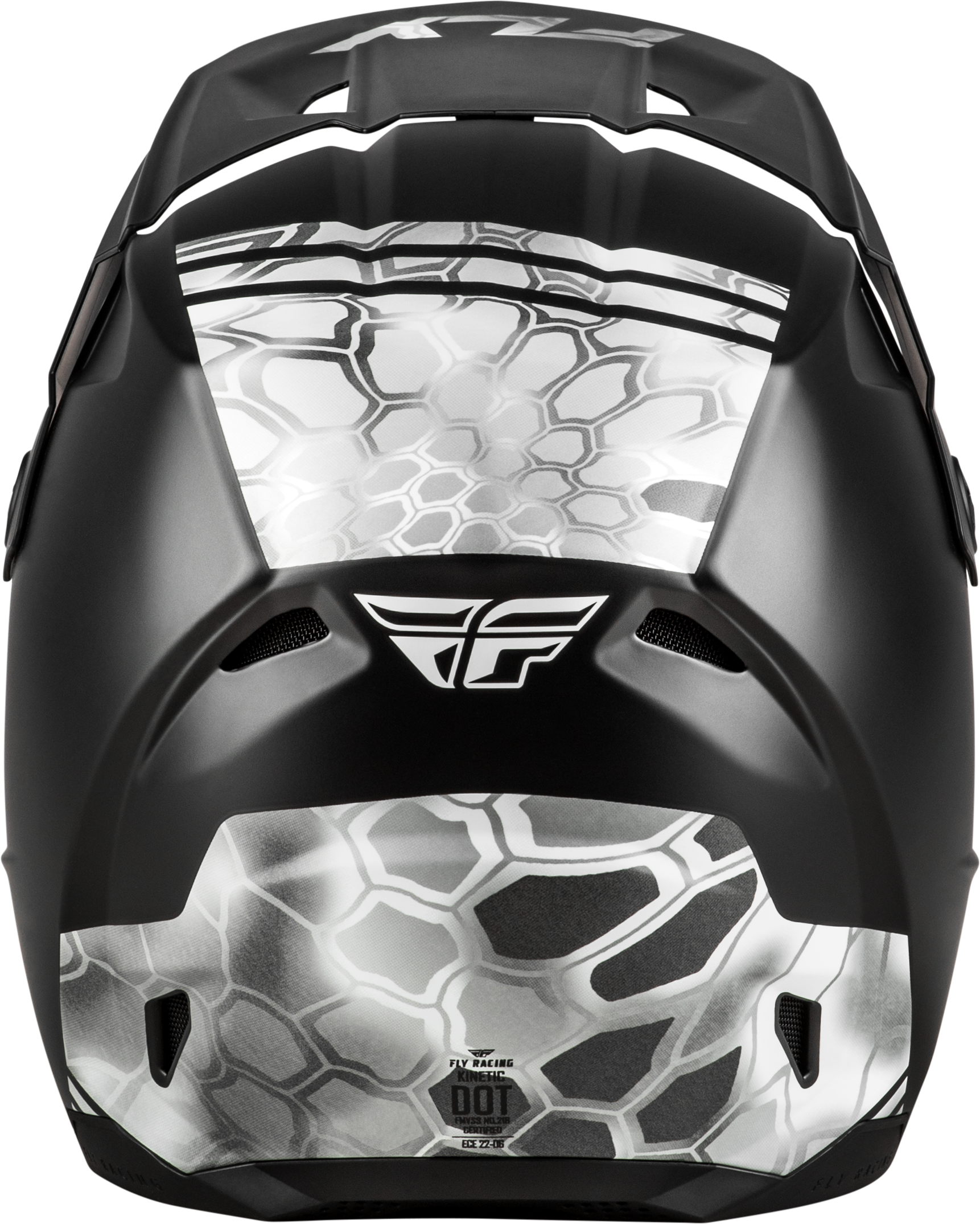 FLY Racing Kinetic Verdict Kryptek Off-Road Helmet – Medium, Black/Grey