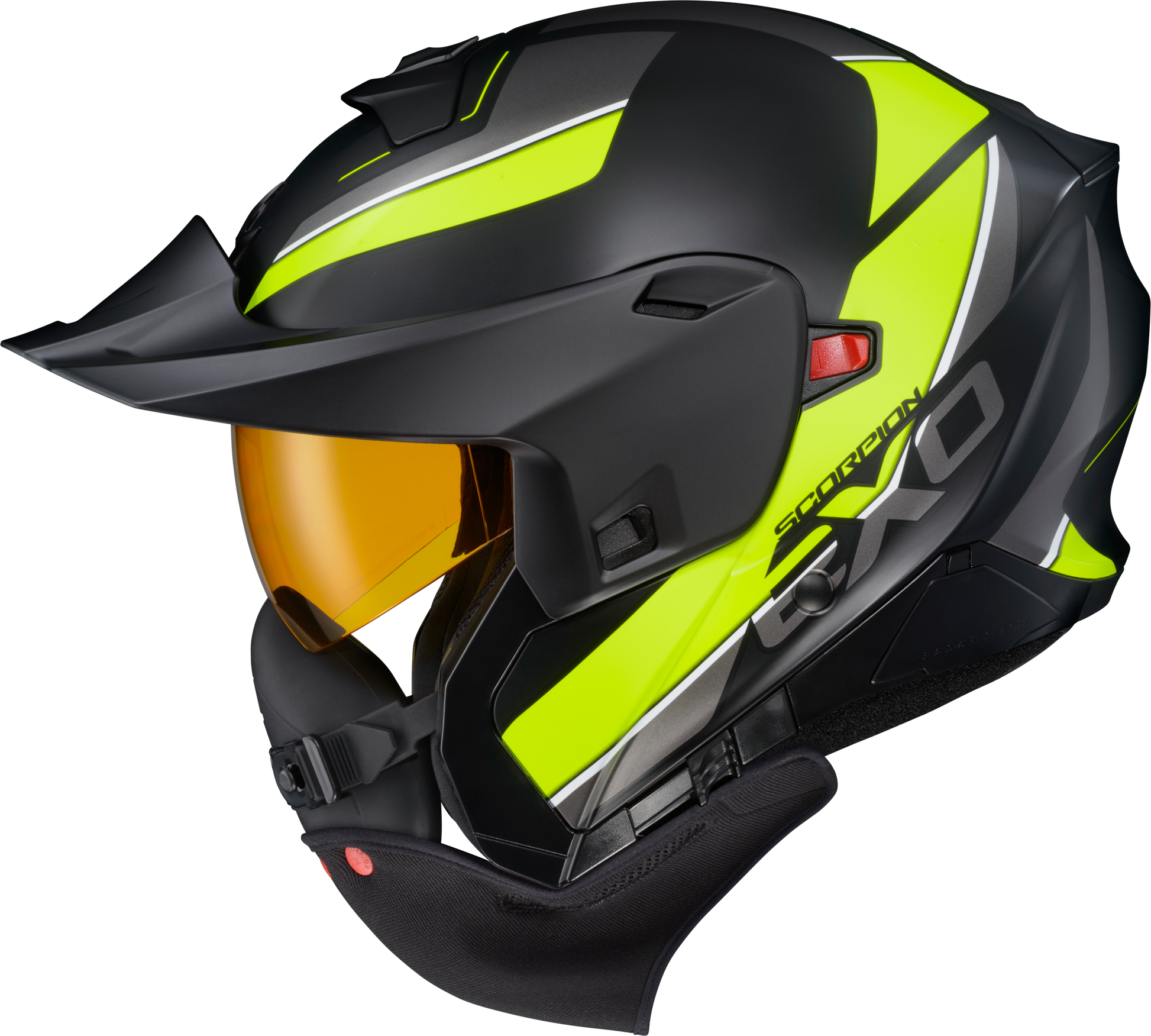 Scorpion EXO Exo GT930 Cold Weather Modular Helmet - Hi-Vis Yellow, Large