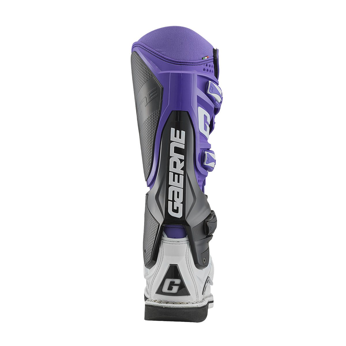 Gaerne SG-12 Offroad Motorcycle Boots for Riders – US 08 Purple/Black/White