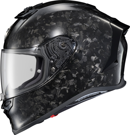 Scorpion EXO Exo R1 Air Full Face Helmet Carbon Onyx Gloss Black (Small)