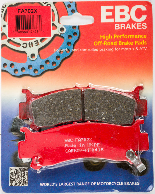 EBC FA702X Carbon X Series Brake Pads for Honda Pioneer 1000 (2016-2018)