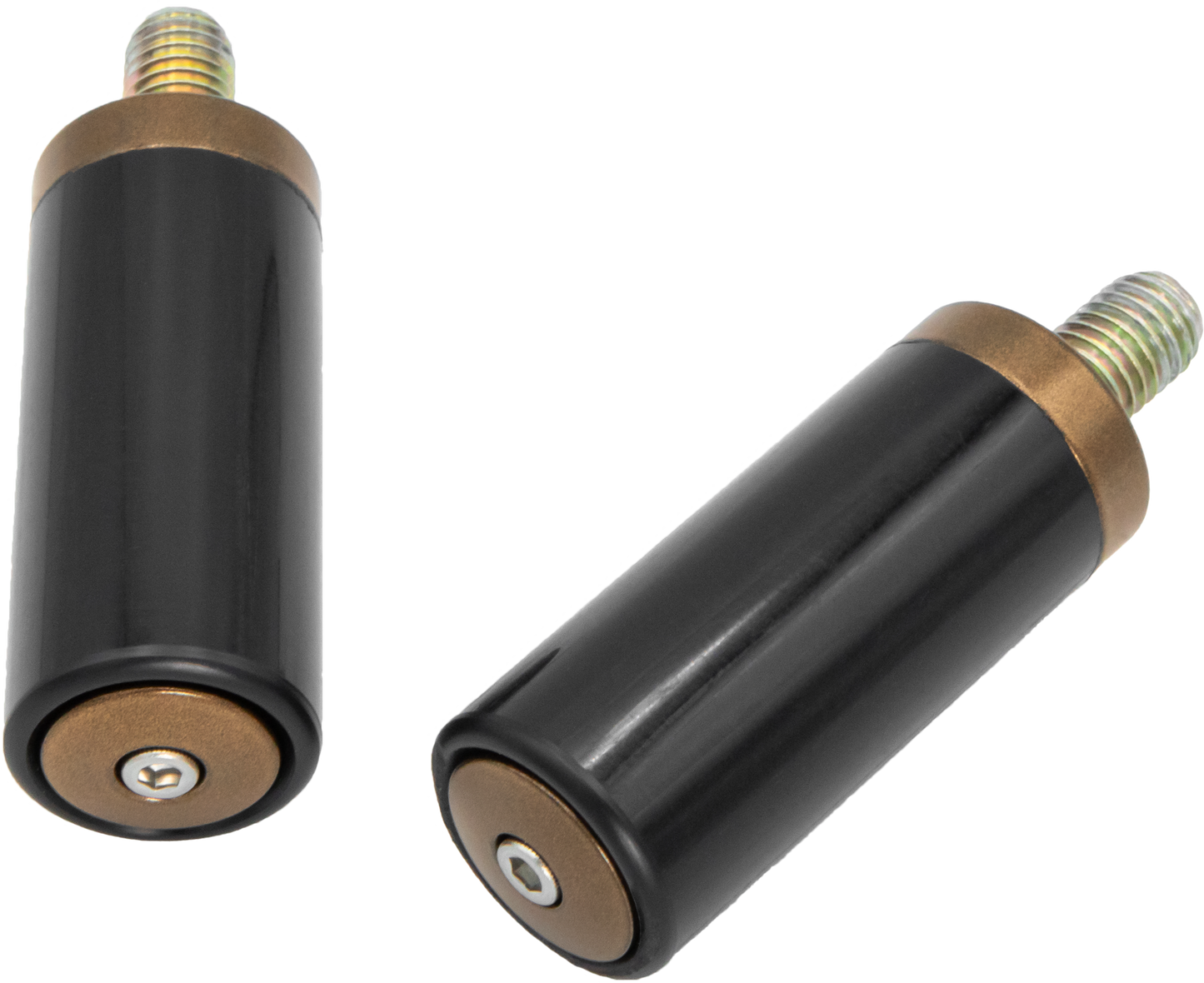 SANTORO FABWORX Crash Bar Extreme Chacho Bronze Flh/Flt – Replacement Sliders with Anodized Bezel and Hardware Upgrade