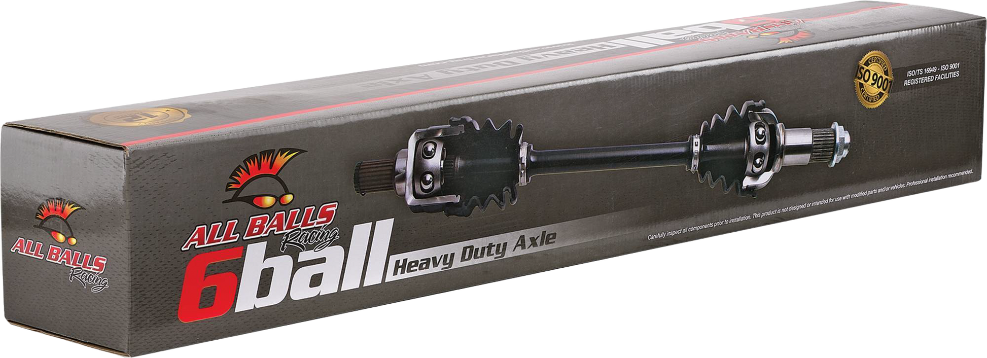 ALL BALLS 6 Ball Axle for Honda Pioneer 1000 – Heavy-Duty Drive Axle with Molybdenum Grease and Waterproof Seal