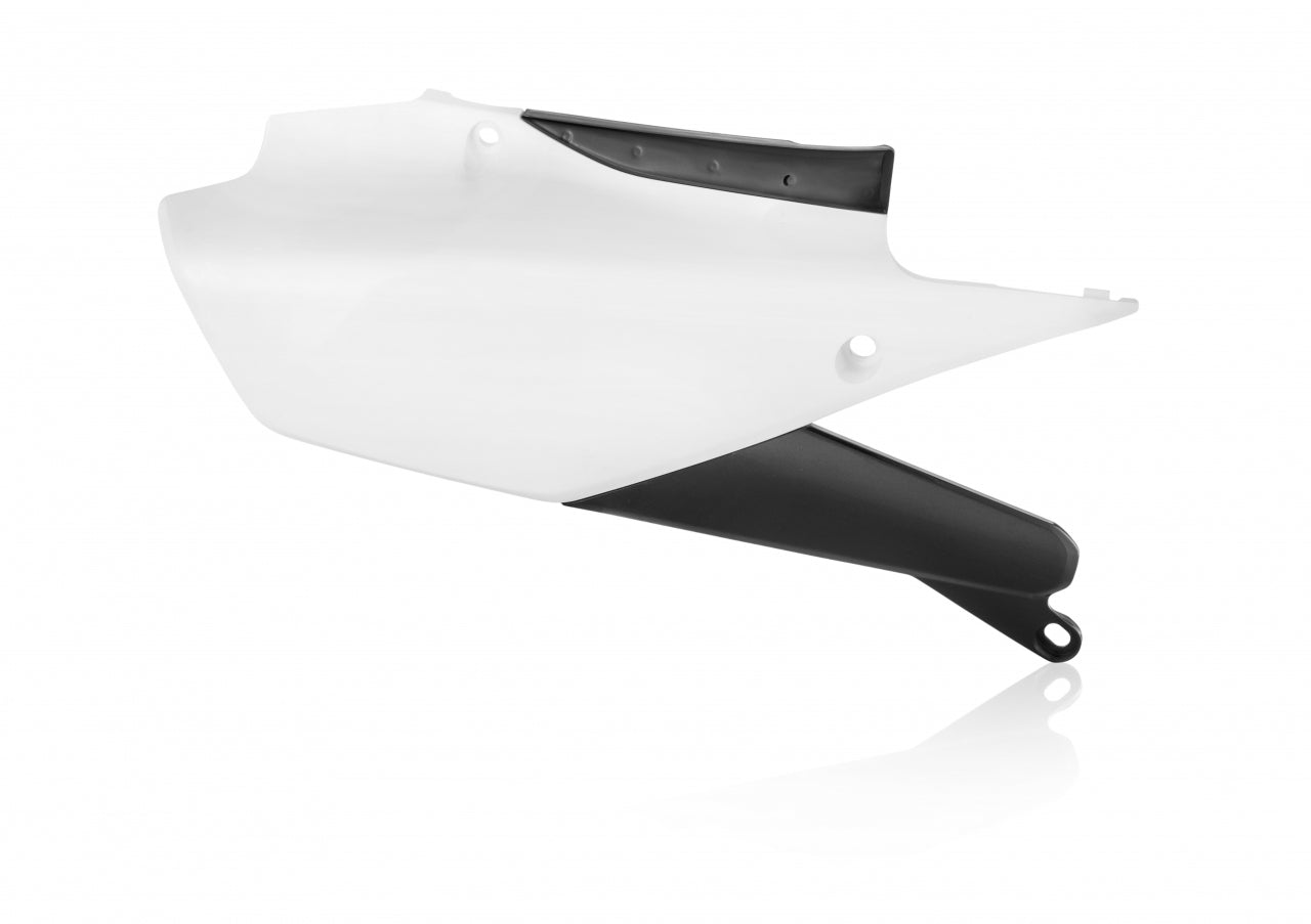 ACERBIS Side Panels for Yamaha YZ250F & YZ450F 2018-2023 - White/Black Replacement Offroad Body Kit