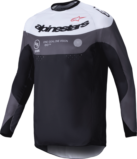 Alpinestars Pro Dura Jersey Black, Magnet, White Medium for Offroad Riding