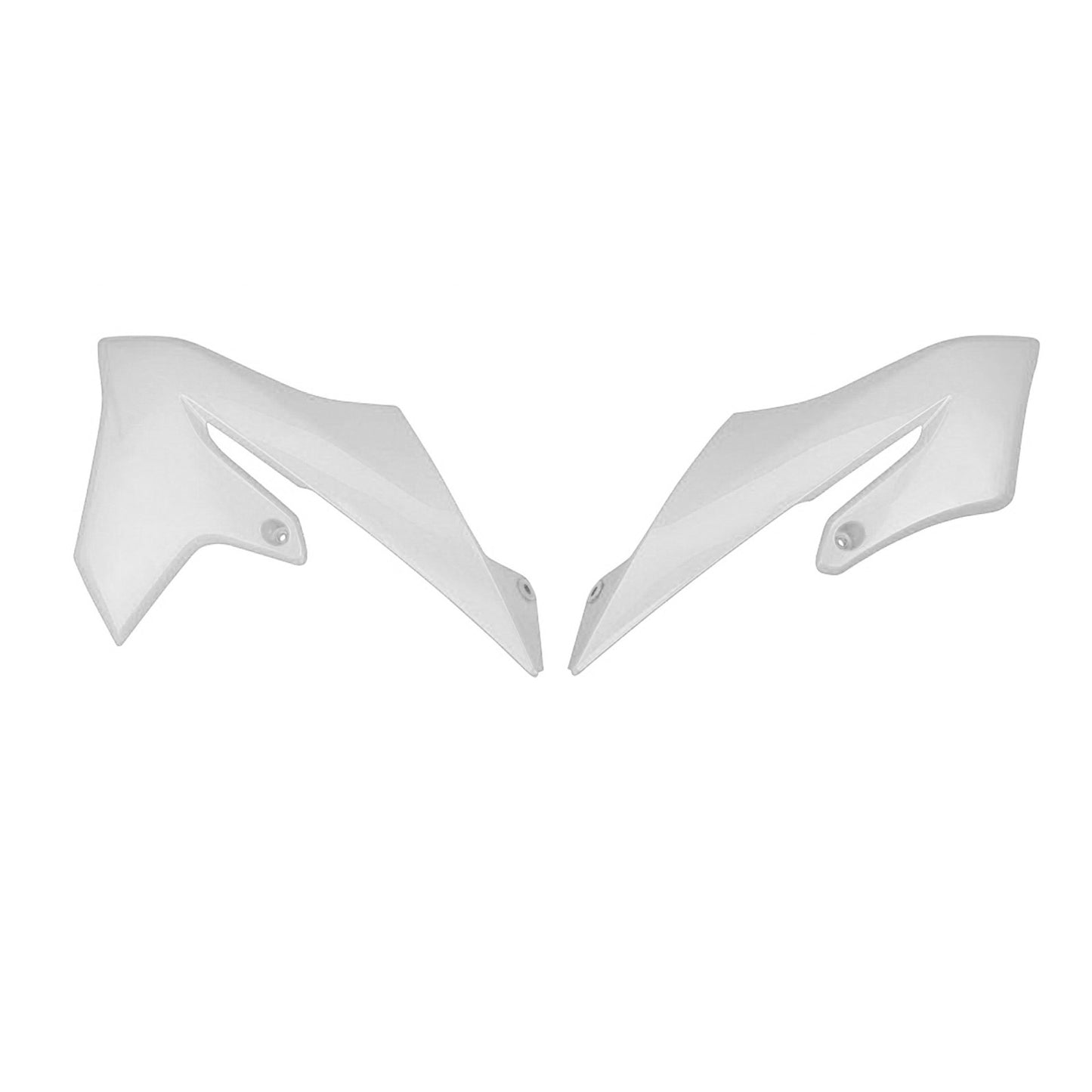 Polisport Radiator Scoops for Yamaha YZ65 White - Offroad Replacement Body Parts