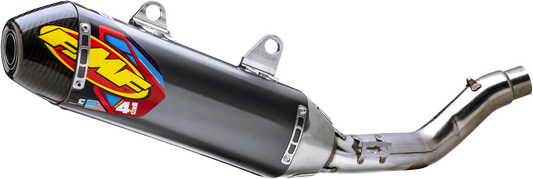 FMF 042411 4.1 RCT Aluminum Slip-On Exhaust with Carbon Cap for Kawasaki Offroad Vehicles
