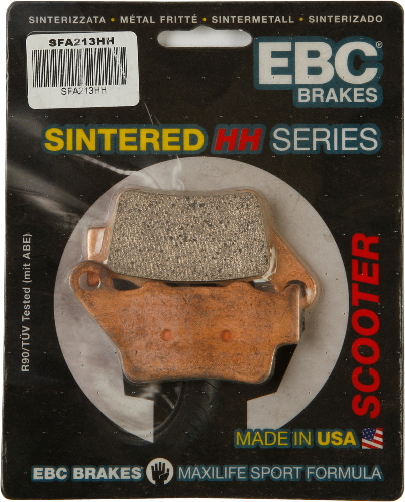 EBC Double-H Sintered Superbike Brake Pads for Yamaha XC155F S-Max — High-Performance Street Brake Pads